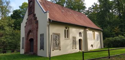 Die Kapelle in Wense nach der Sanierung Frontansicht